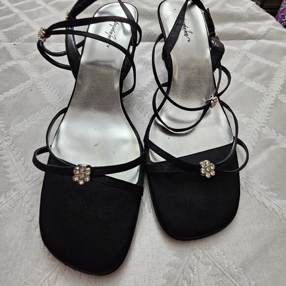 Jacqueline Ferrar Shoes - Jacqueline Ferrar Strappy Slingback Heels!  EUC!